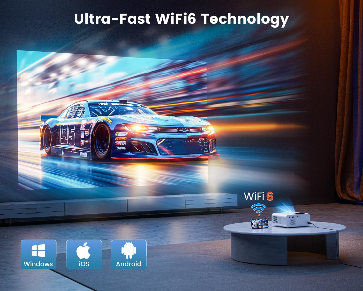 WiMiUS Home Projector P63 - Wimius-store