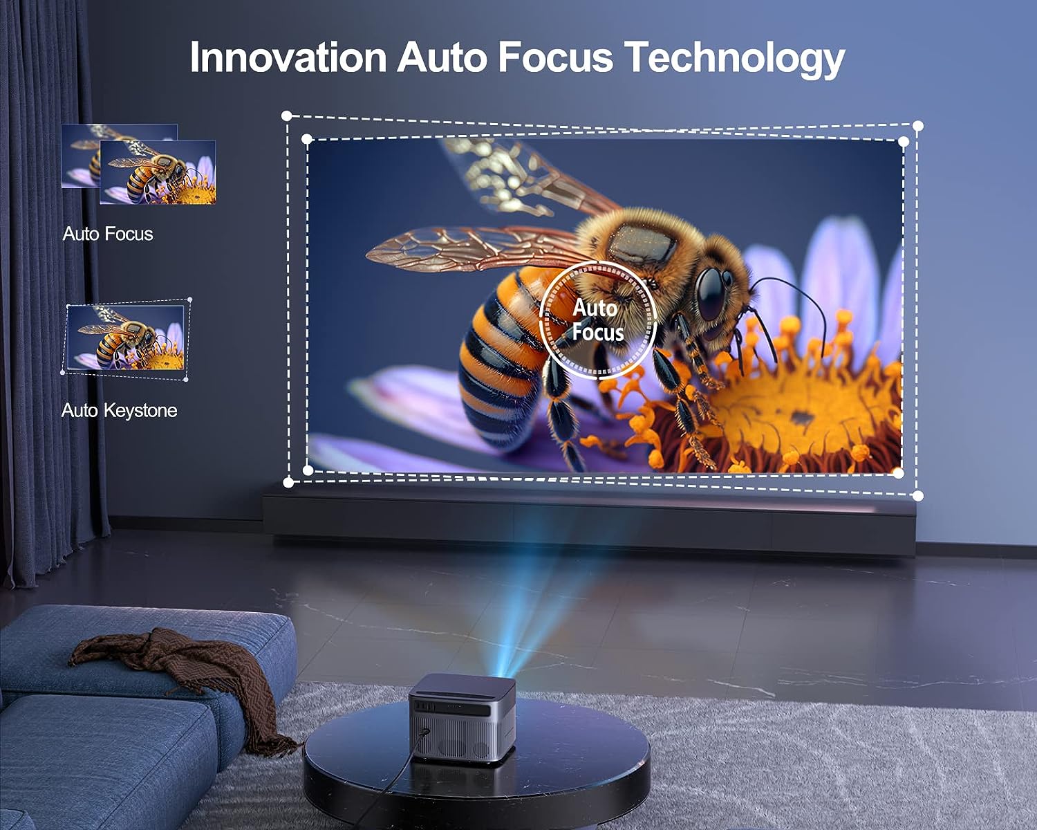 WiMiUS Home Projector P64 - Wimius-store