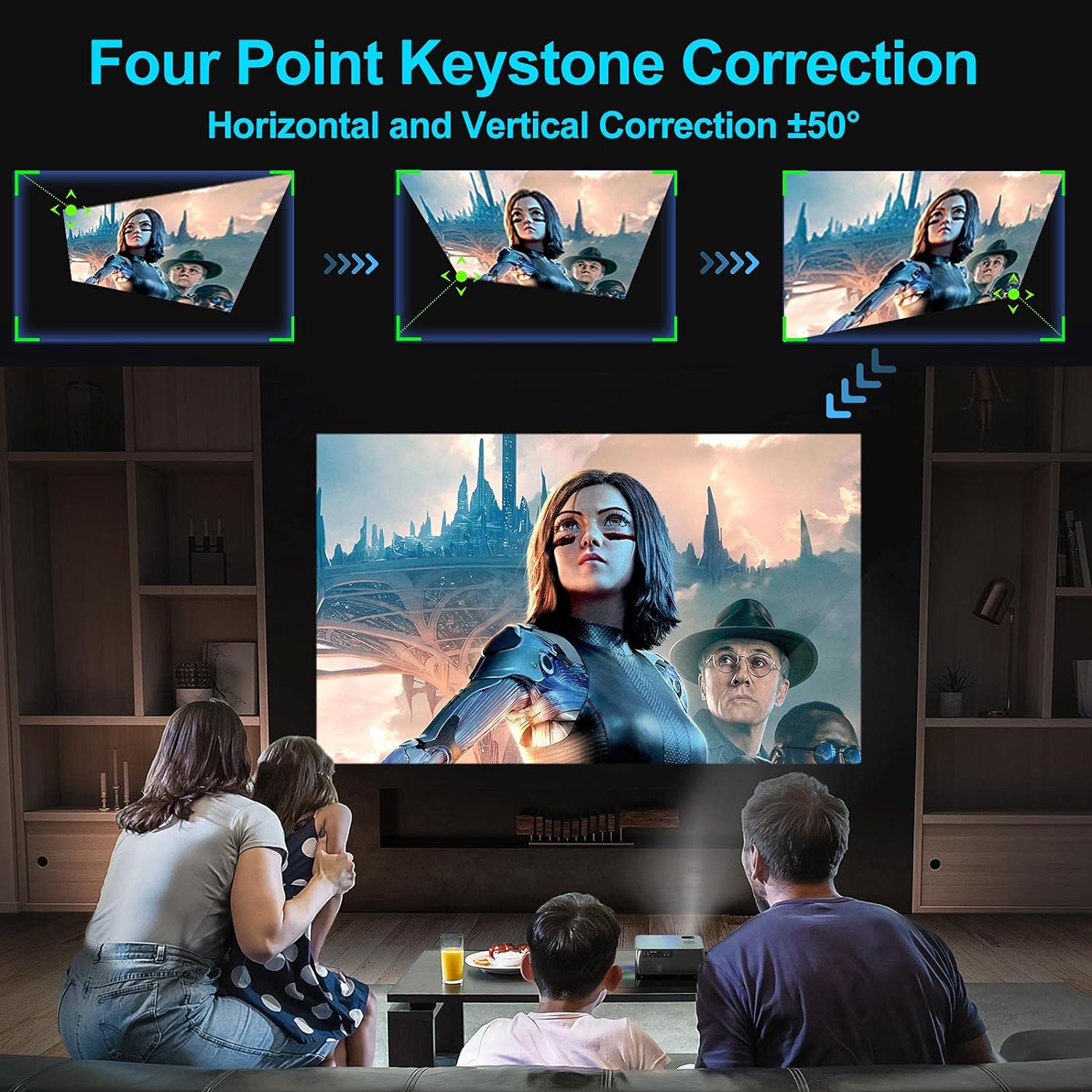 WiMiUS Home Projector K8 - Wimius-store