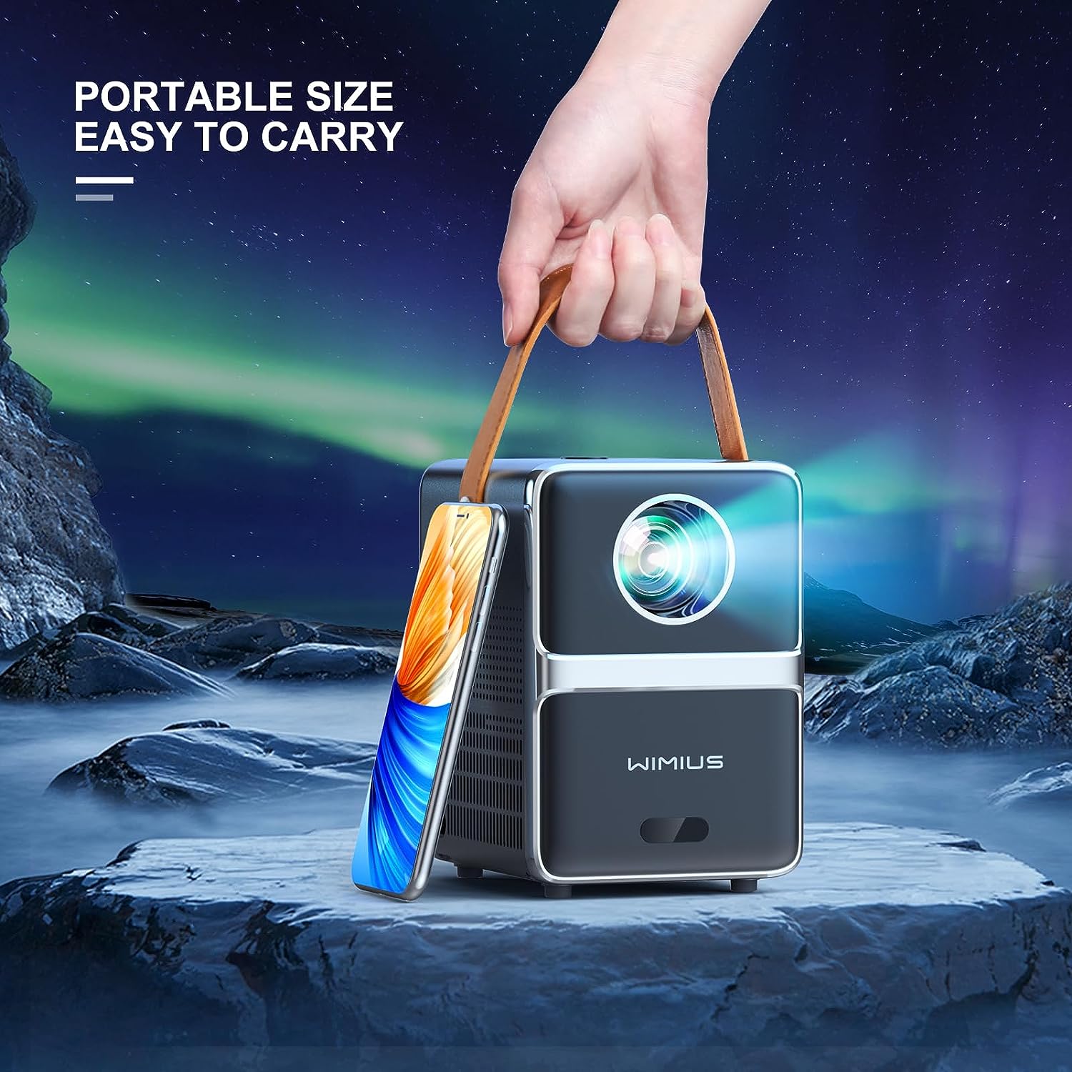 WiMiUS Portable Projector P61 - Wimius-store