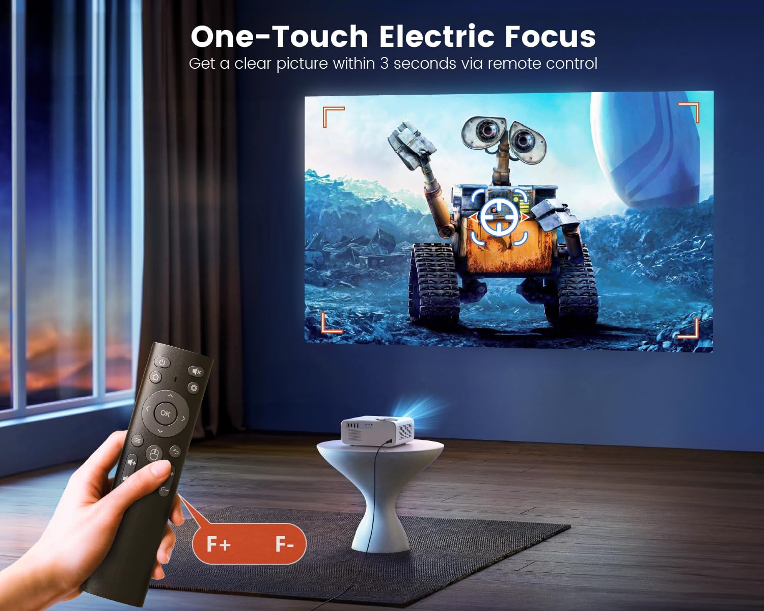 WiMiUS Home Projector P63 - Wimius-store