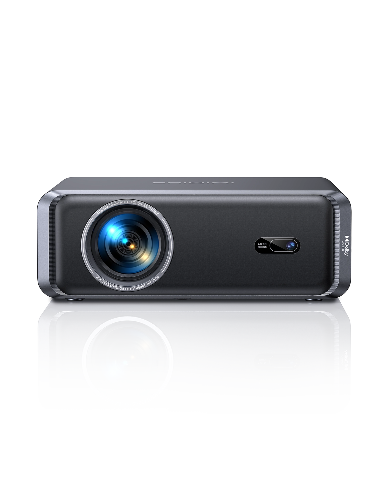 Wimius P65 Smart Movie Projector | 4K Supported, Built-in Apps & AI Au