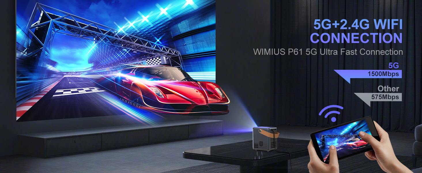 WiMiUS Portable Projector P61 – WiMiUS Official WiMiUS Portable Projector P61 – WiMiUS Official