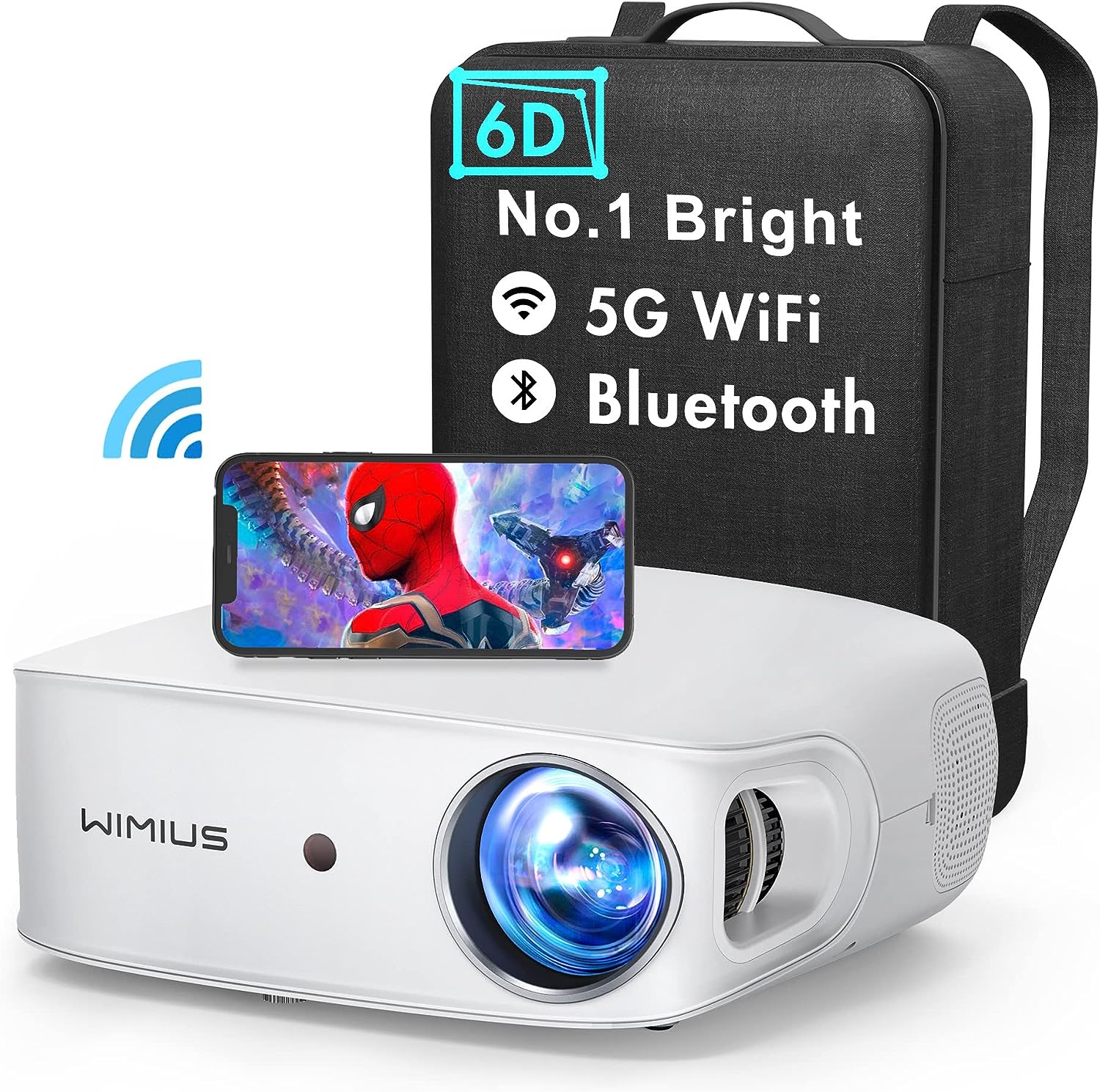 WiMiUS Home Projector K7