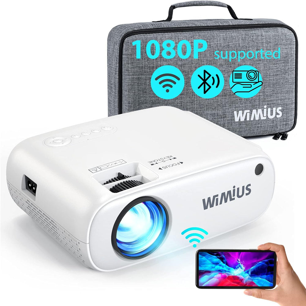 Proyector de vídeo Wimius S1 4800 Lumenes Blanco