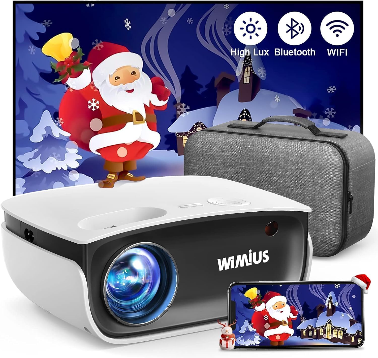 WiMiUS Home Projector S25 - Wimius-store