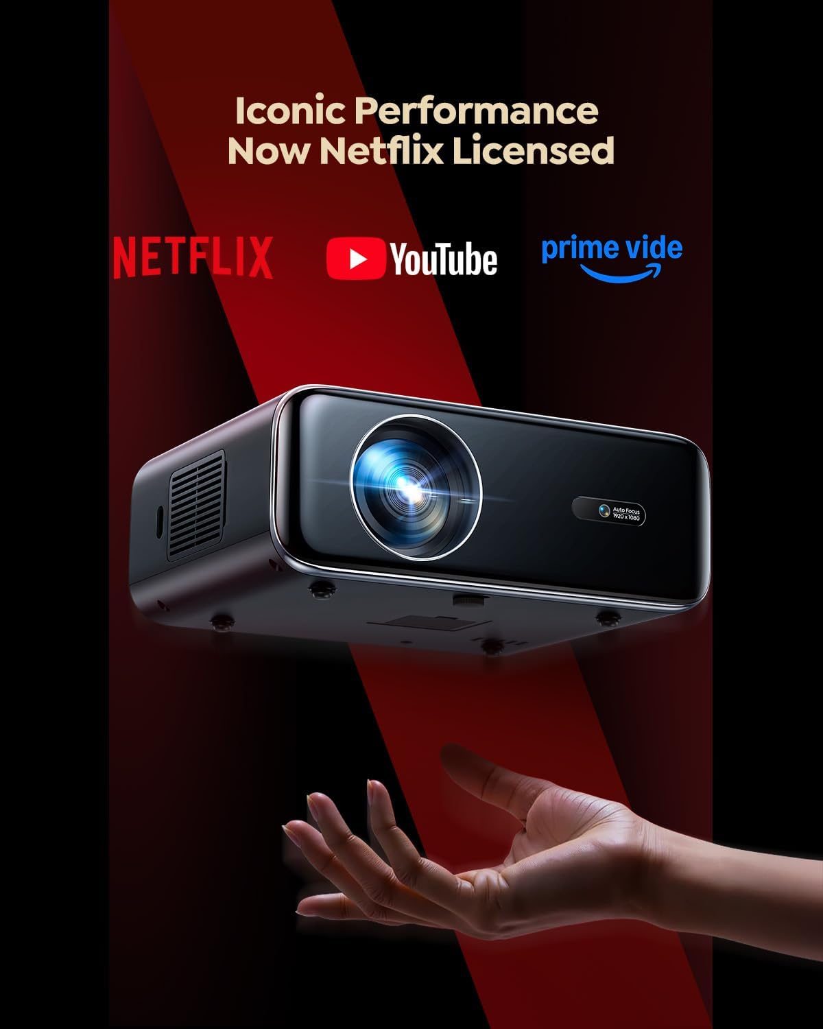 プロジェクター WIMIUS P62 WiMiUS Home Projector P62 – WiMiUS Official