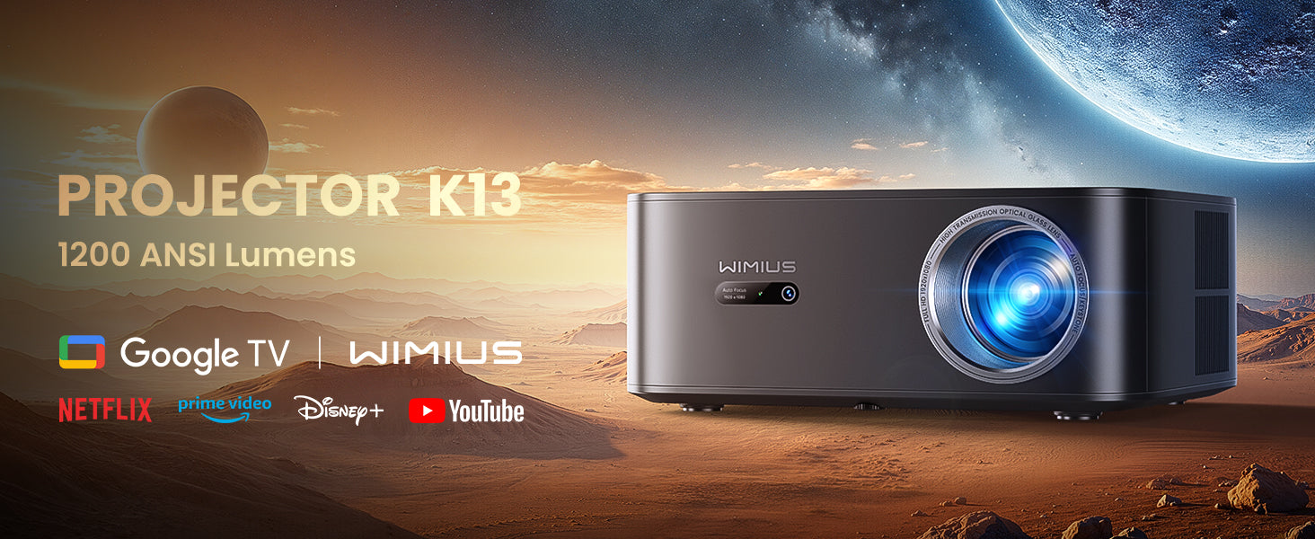 Amazon.com: 5G Wifi Projector, WiMiUS New K3 Video Projector
