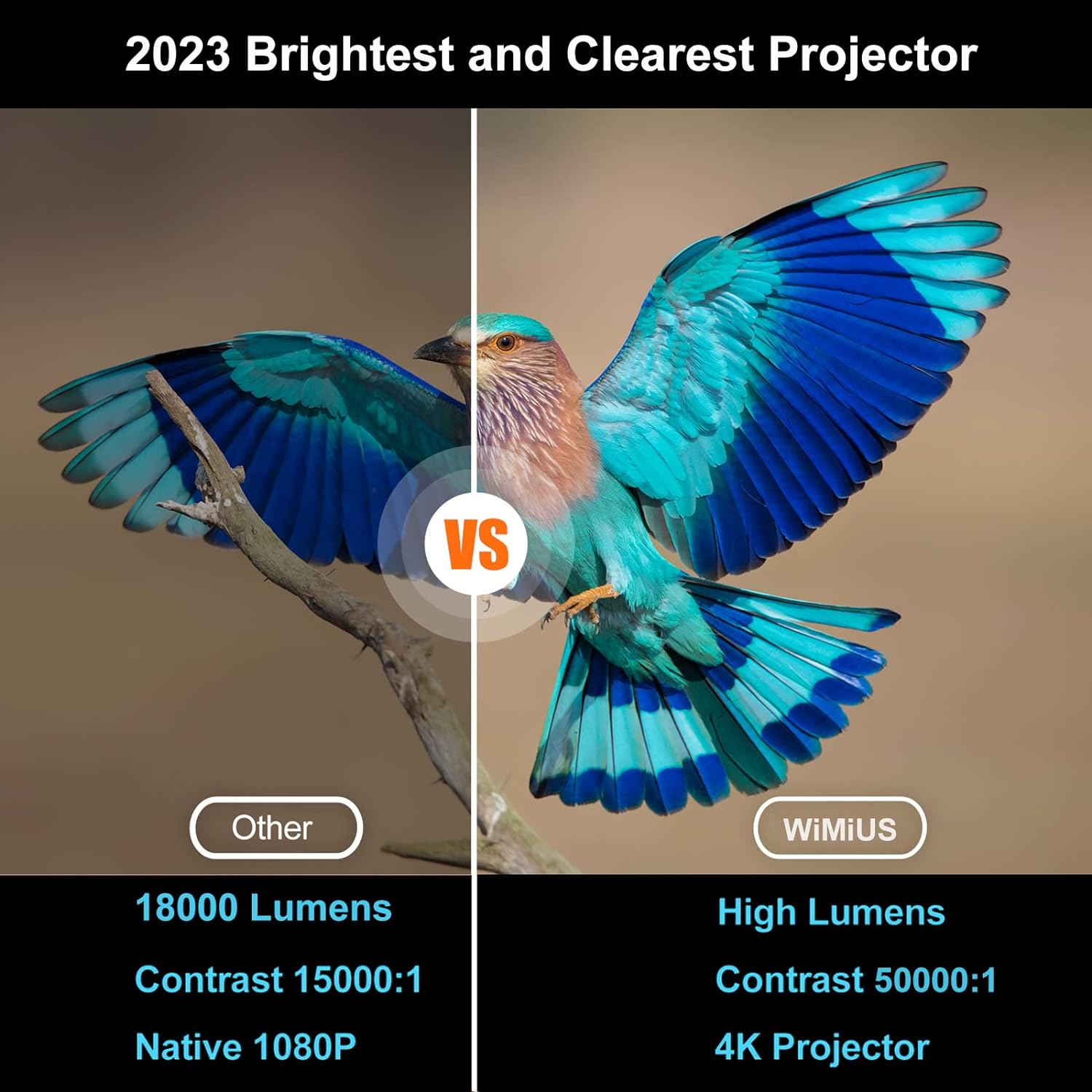 WiMiUS Home Projector K7 – WiMiUS Official