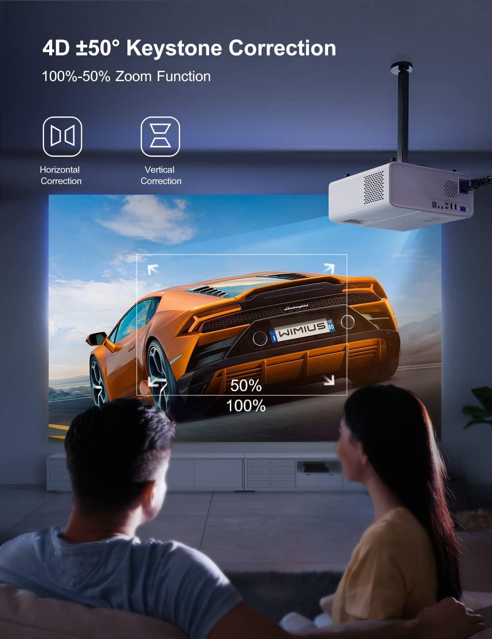 WiMiUS Home Projector K7 – WiMiUS Official