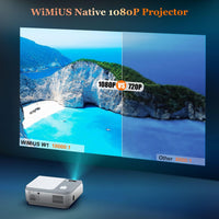 WiMiUS Home Projector W1 - Wimius-store