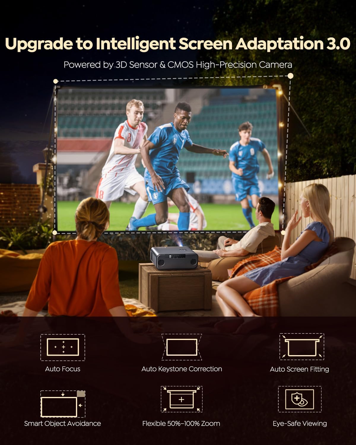 WiMiUS P62 Pro Projector with WiFi and Bluetooth – WiMiUS Official
