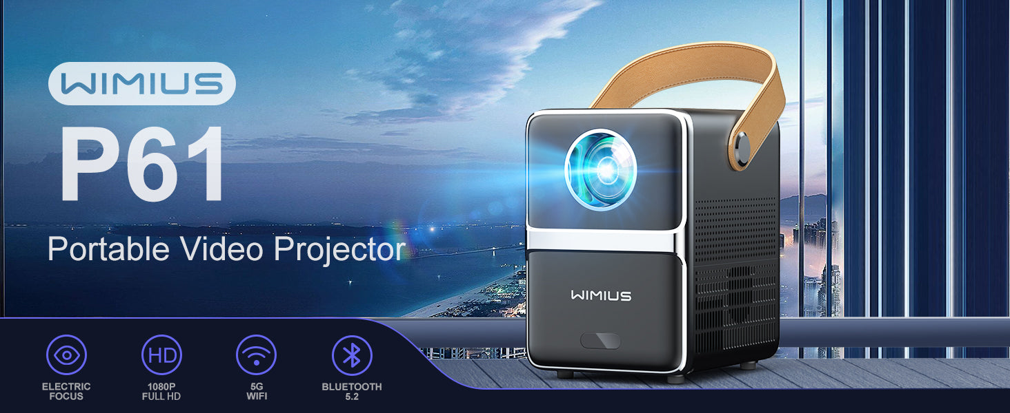WiMiUS Portable Projector P61 – WiMiUS Official