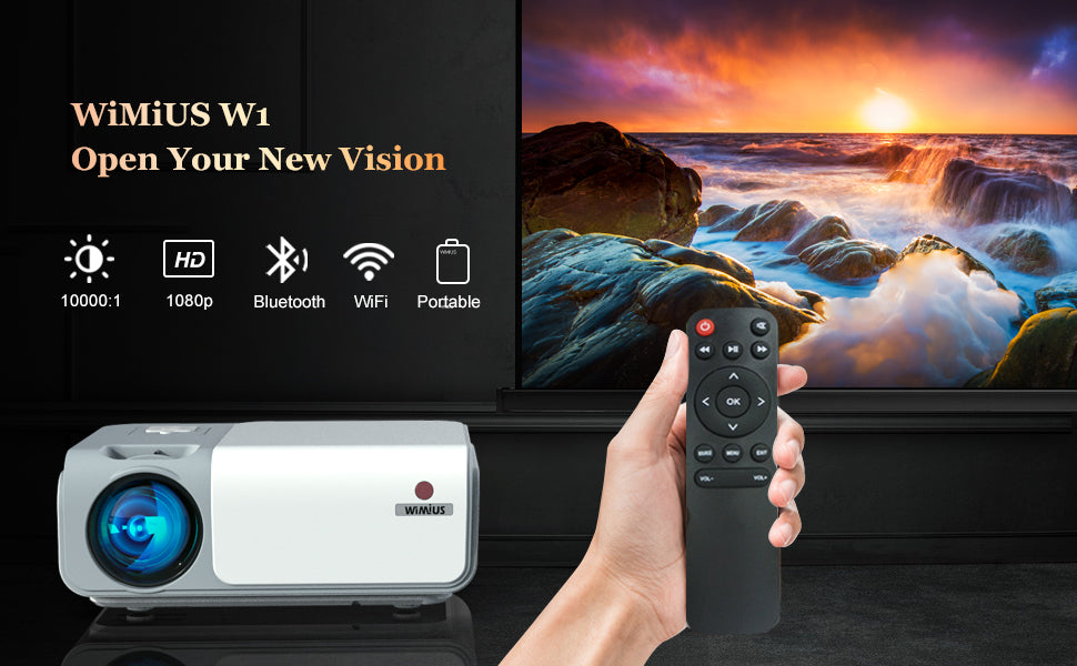 WiMiUS Home Projector W1 – WiMiUS Official