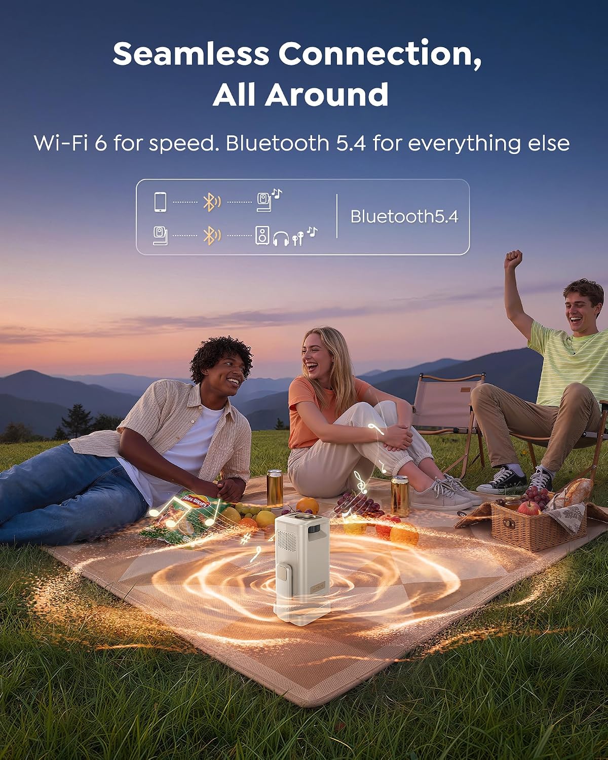 WiMiUS S37 Ultra-Compact Portable Projector