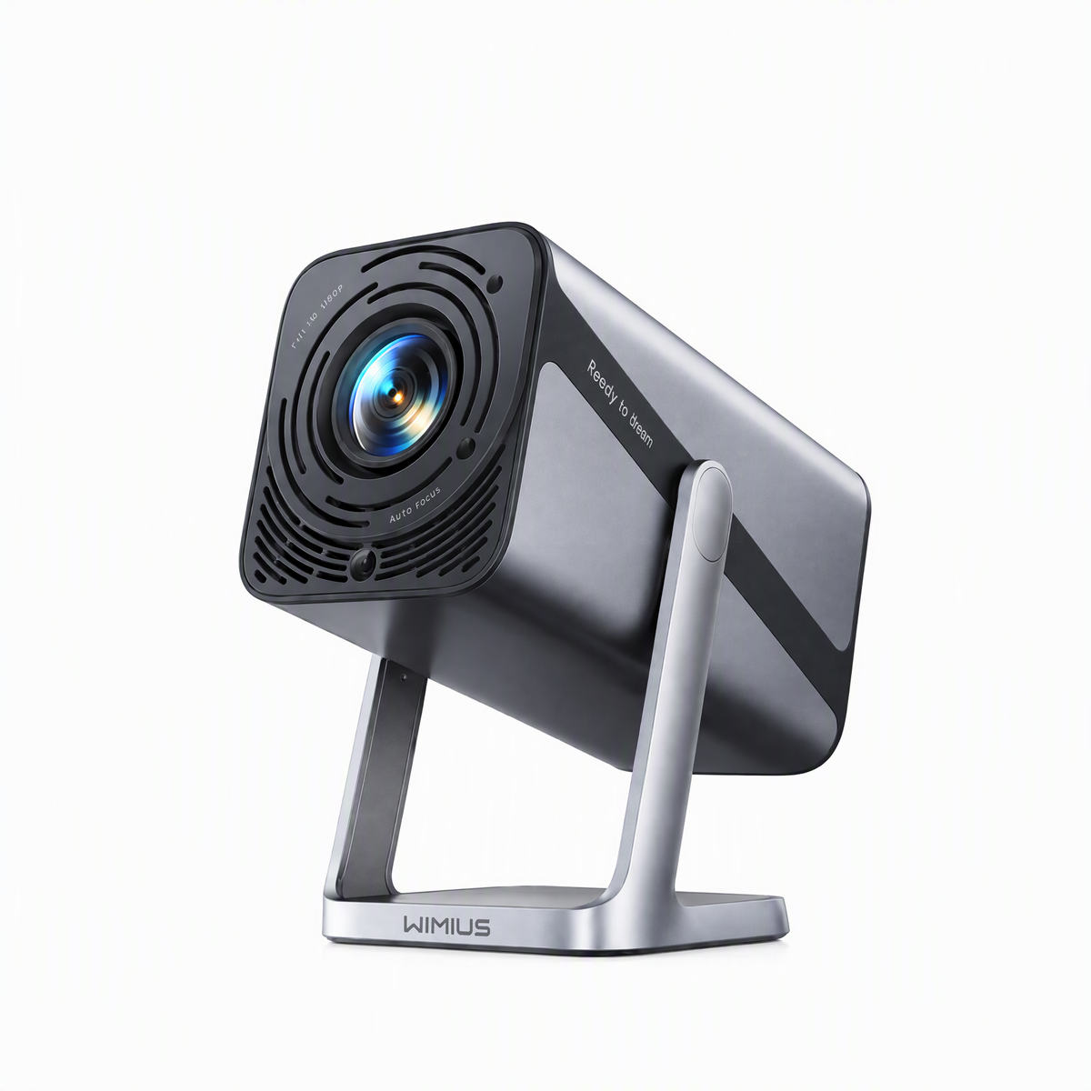 Smart Mini Projector [Built-in Apps/4K Support] with WiFi and Bluetooth, Movie Projector