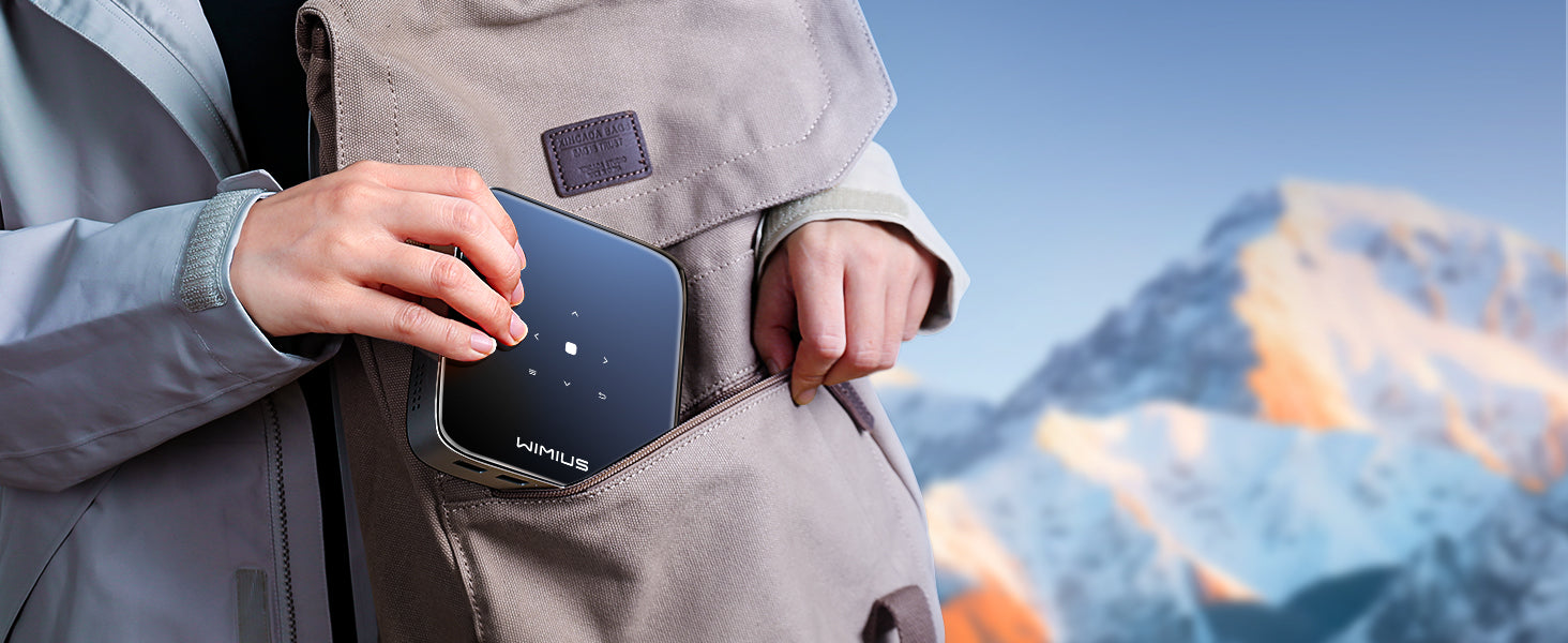 WiMiUS Q3 Android 11.0 Pico Projector – WiMiUS Official