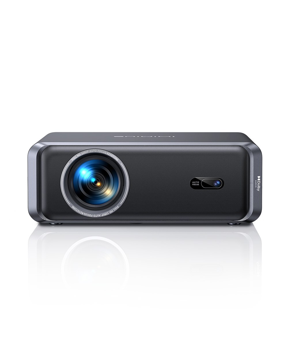 Wimius P65 Smart Movie Projector | 4K Supported, Built-in Apps & AI Auto Focus